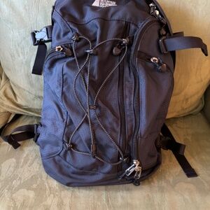 Vintage Mountain Equipment Co-op Navy Blue Daypack Backpack